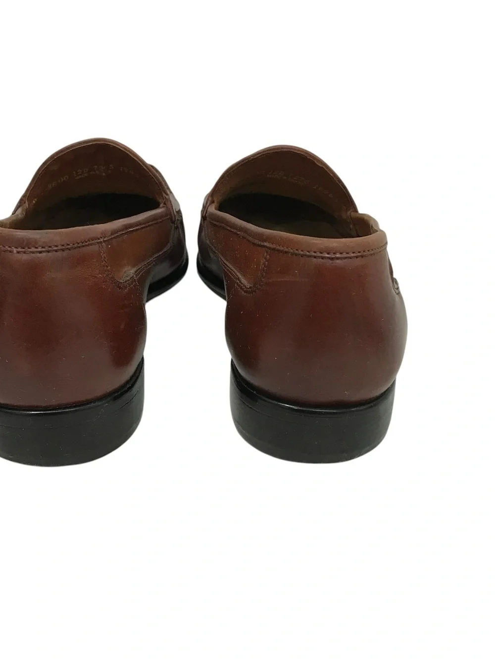 Giorgio Brutini Le Glove Men’s Woven Brown Leather Kilitie Tassel Loafer 12D